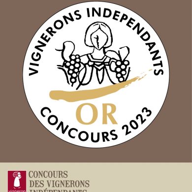 Médaille d’or concours des Vins des Vignerons Indépendants sur le Bois des Dames Rouge 2020