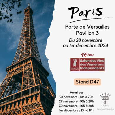 46ème Salon des Vins des Vignerons Indépendant de Paris